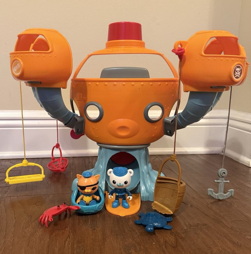 Mattel Octonauts 2010 Octopod Playset Figures Gup A Sea Creatures - Sound Works